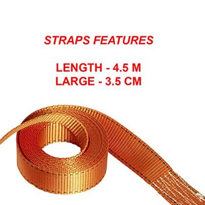 Masterlock Ratchet tie down 4,5m with J hookscolour : orange - 3211EURDAT - thumbnail