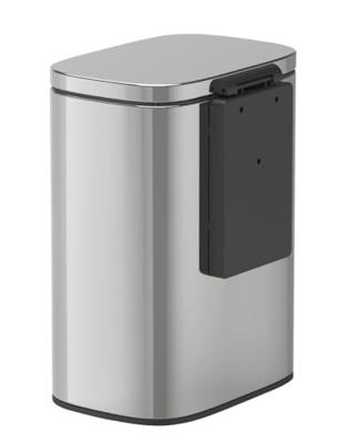 Wenko Wandprullenbak Sare (Glanzend roestvrij staal)