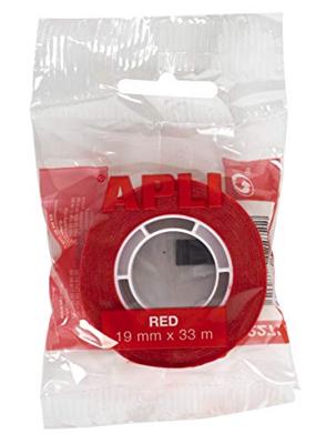 Apli plakband ft 19 mm x 33 m, rood