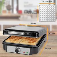 Profi Cook PC-WA 1241 Wafelijzer Zwart - thumbnail