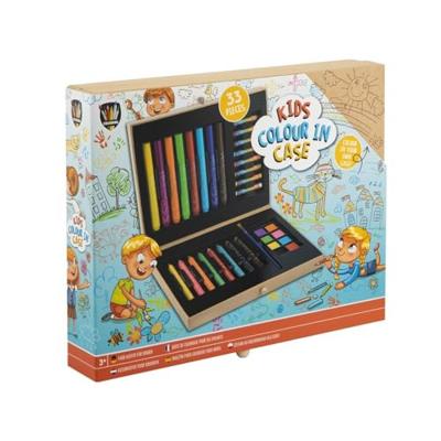 Creative Craft Group Kids kleur je eigen kleurkoffer, 33dlg.