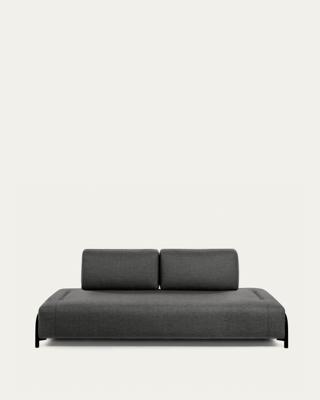 Kave Home 3-zits Bank 'Compo' kleur Donkergrijs Kave Home 3-zits Bank 'Compo' kleur Donkergrijs