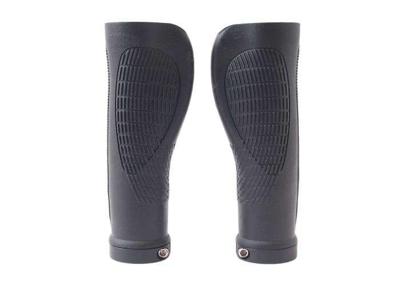 Handvatset Ergonomisch GP03L 2-componenten Zwart 128/128mm met lockring