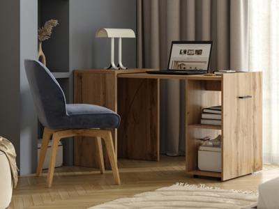 Uitschuifbaar bureau SMOLTY wotan eik