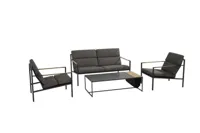 Trentino loungeset met Atlas tafel van 4 Seasons Outdoor - thumbnail