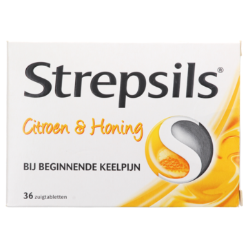 Strepsils Citroen & Honing Zuigtabletten