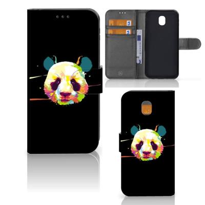 Samsung Galaxy J5 2017 Leuk Hoesje Panda Color Samsung Galaxy J5 2017 Leuk Hoesje Panda Color