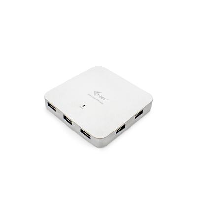 I-tec Metal C31HUBMETAL7 interface hub USB 3.2 Gen 1 (3.1 Gen 1) Type-C Wit