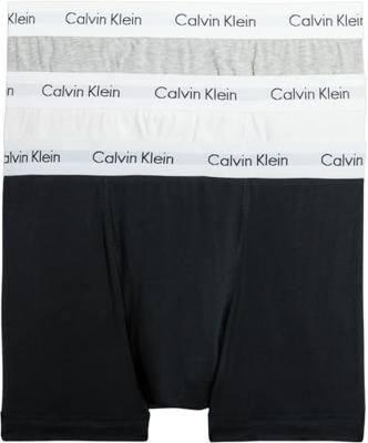 Calvin Klein 3-Pack Trunks heren - Boxershorts met korte pijpjes - Heren onderbroek