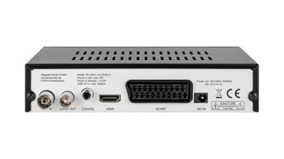 MegaSat HD 200 C V2 HD-kabelreceiver Front-USB Aantal tuners: 1 MegaSat HD 200 C V2 HD-kabelreceiver Front-USB Aantal tuners: 1