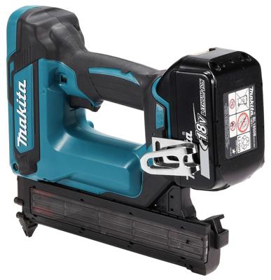 Makita DFN350RTJ Accu Afwerktacker 18Ga 18V 5.0Ah in Mbox - thumbnail