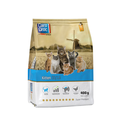 Carocroc 33/19 Kitten kattenvoer 2 x 7 kg