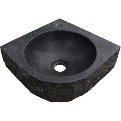 Wiesbaden Raw - Hoekfontein - Hamerslag - 30x30x10cm - Hardsteen Gezoet