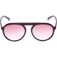 Formula 1 Eyewear zonnebril unisex piloot cat.4 zwart/lichtroze - thumbnail