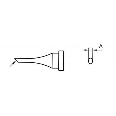 Weller LT 4 Soldeerpunt Afgeschuind Grootte soldeerpunt 15 mm Lengte soldeerpunt: 15 mm Inhoud: 1 stuk(s)