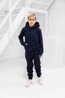 Cou7ure Essentials Basic Curve Trainingspak Kids Donkerblauw - Maat 164 - Kleur: Donkerblauw | Soccerfanshop - thumbnail