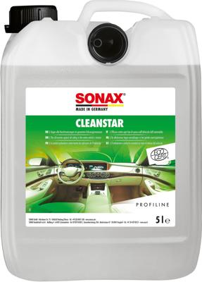 SONAX interieurreiniger "cleanstar ecocert". cleanstar ecocert 5 l kanister