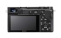 Sony Alpha 6100 Systeemcamera, 24 MP, 4K Video, 180° Touchscreen, E-Mount, Incl. SEL-P1650 en SEL-55210B Lenzen, Zwart - thumbnail