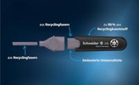 Schneider Schreibgeräte Textmarker Job grau sortiert Karton-Etui 4 Stück Aktion 3+1 115174 Grijs 5 mm 4 stuk(s) - thumbnail