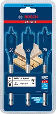 Bosch Accessories 2608900331 Hout-freesboorset 20 mm, 22 mm, 25 mm Gezamenlijke lengte 152 mm Zeskant schacht 3 stuk(s) - thumbnail