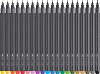 Faber Castell Fineliner Grip 0,4mm - etui 30 stuks