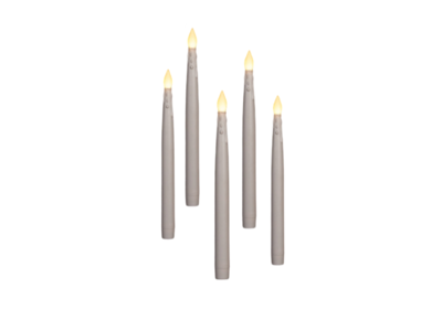 Zwevende LED Kaarsen met Toverstaf 27cm 5st