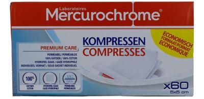 Mercurochrome Kompressen 5x5cm Mercurochrome Kompressen 5x5cm