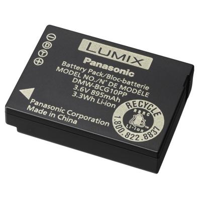 Camera-accu Panasonic DMW-BCG10e, DMW-BCG10 3.6 V 895 mAh DMW-BCG10E