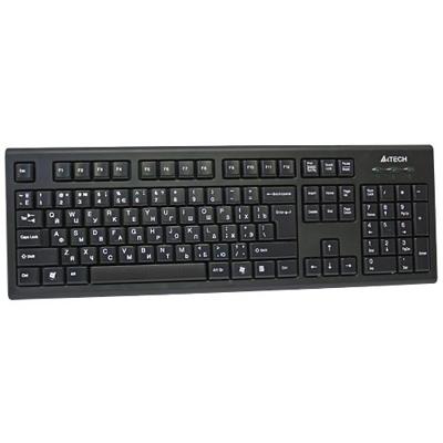 A4Tech KR-85 toetsenbord USB QWERTY Amerikaans Engels Zwart