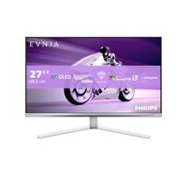 Philips Evnia 27M2N8500 - Gaming Monitor QHD OLED 27 inch, 360 Hz, 0,03 ms, HDR400, FreeSync. Prem., G-Sync compositie. (2560x1440, 2x HDMI 2.1, 1x DP 1.4, USB-hub) wit - thumbnail