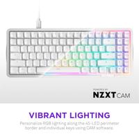 NZXT Function Elite MiniTKL toetsenbord Wit - thumbnail