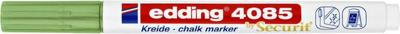 Krijtstift edding 4085 rond 1-2mm metallic groen