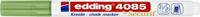 Krijtstift edding 4085 rond 1-2mm metallic groen - thumbnail