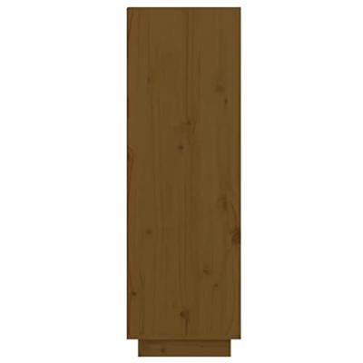 Schoenenkast 60x34x105 cm massief grenenhout honingbruin Schoenenkast 60x34x105 cm massief grenenhout honingbruin