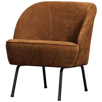 Woood Vogue fauteuil chenille middenbruin