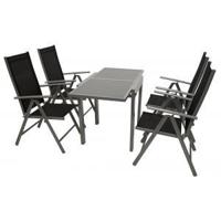 Aluminium Tuinset Nijmegen 5-delig - thumbnail