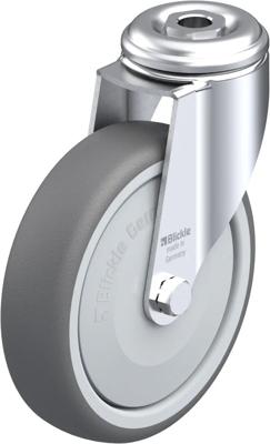 Blickle LKRA-PATH 126KF Zwenkwiel Wieldiameter: 125 mm Draagvermogen (max.): 120 kg 1 stuk(s)