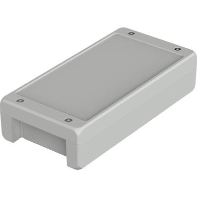 Bopla BA-S 241306 F Bocube Alu Gehäuse 7035 00165225 Industriële behuizing 259 x 128 x 60 Aluminium Grijs-wit (RAL 7035) 1 stuk(s)