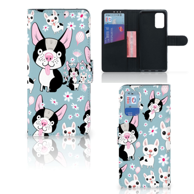 Samsung Galaxy A32 4G | Telefoonhoesje | Met pasjeshouder | Hondjes