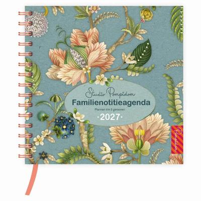 Studio Pompidom Familienotitie Agenda 5 pers. (Harde kaft) Absolutely Fabulous 2027