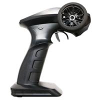 Blackzon Groen Brushed 1:12 RC auto Elektro Monstertruck 4WD 2,4 GHz Incl. accu en lader, Met lichteffect - thumbnail