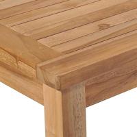 Tuintafel 150x90x77 cm massief teakhout - thumbnail