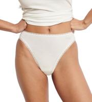 2-pack dames Basic Tai GO - biologische slips - XS - Creme | Dames slip - Onderbroek - Ondergoed - XS - Onderbroek - Ondergoed - XS - Onderbroek - - thumbnail