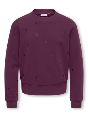 Kids ONLY winter sweater meisjes - paars - KogAtika - regular fit