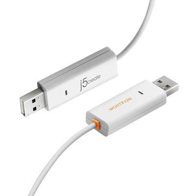 j5create gegevens, toetsenbord en muis delen/USB-kabel gegevensoverdracht tussen Mac en Windows [Wormgat Switch] (JUC400)