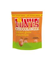 Tony&apos;s Chocolonely - Paaseitjes melk karamel zeezout - 178g - thumbnail