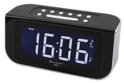 Soundmaster FUR4005 PLL FM wekkerradio wekkerradio wekker wekker dubbel alarm dimbaar Jumbo display