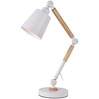Flexo/bureaulamp EDM 32117 Wit Metaal 60 W E27 Ø 18 x 53 cm - thumbnail