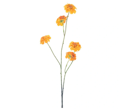 Mini zinnia spray orange 88 cm kunstbloem Erutan Avon - Erutan avon Mini zinnia spray orange 88 cm kunstbloem Erutan Avon - Erutan avon