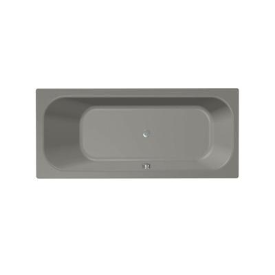 Xenz Aruba Ligbad - 180x80x48 - afvoer Midden - acryl - cement 6891-06